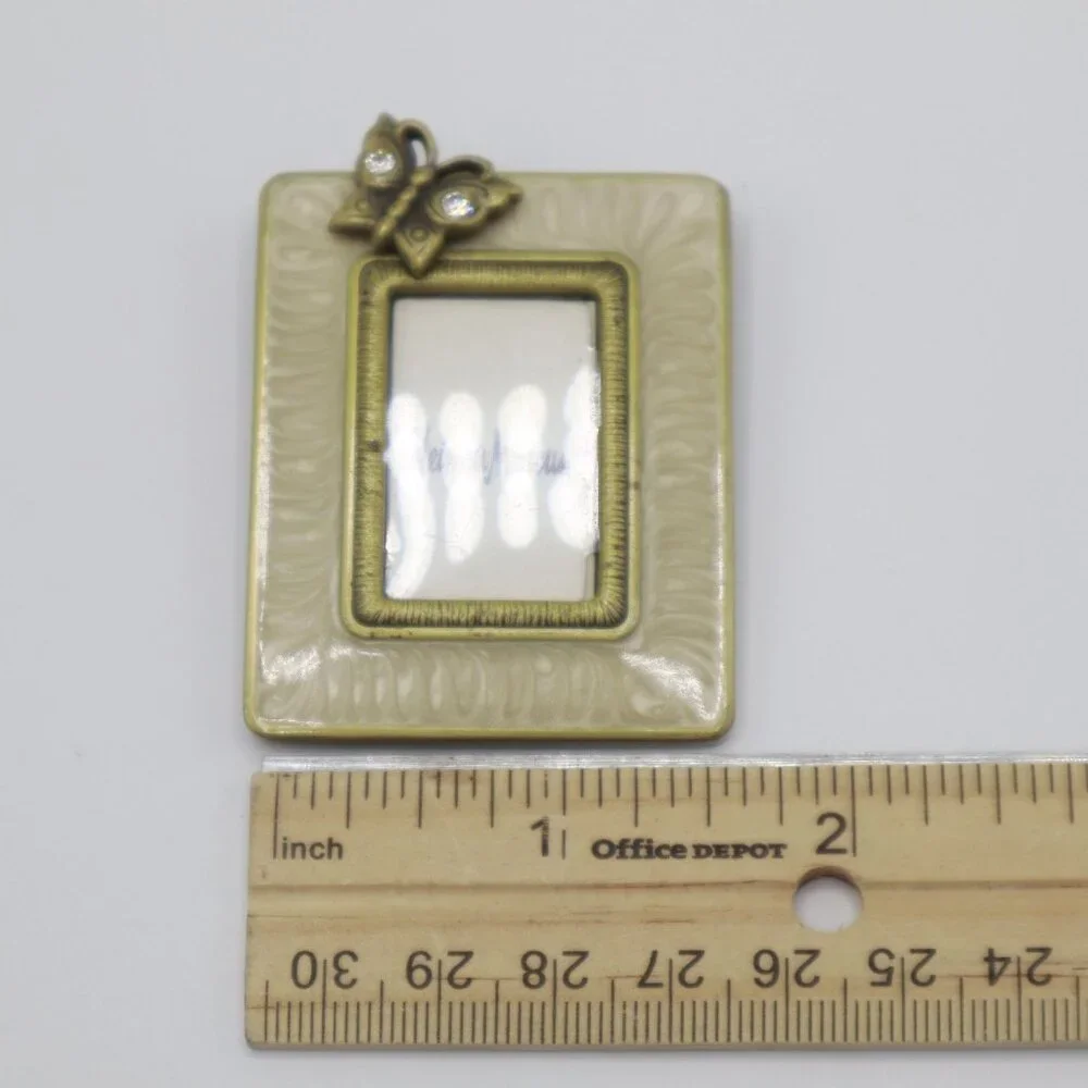 Jay Strongwater Neiman Marcus Mini Photo Frame Present‎ Collectible Clip On Gift